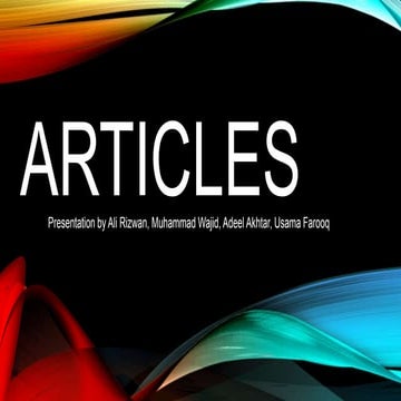 Articles