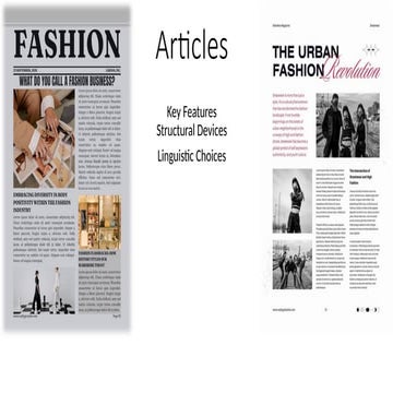 Articles.pptx Conventions and overall structure for as level english 9093