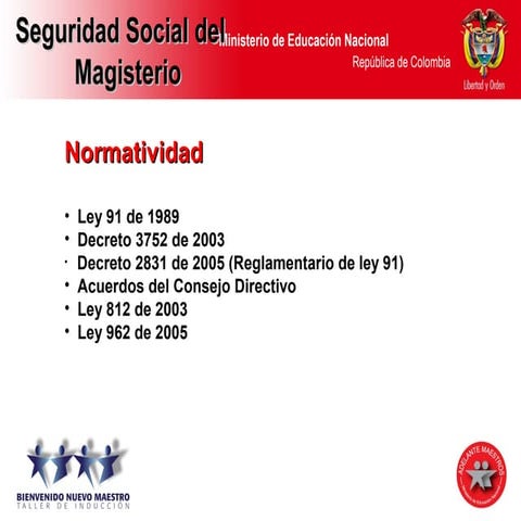 Seguridad Social del Magisterio