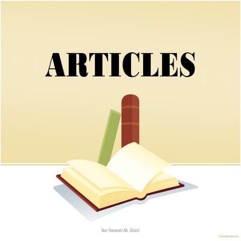 Articles | PPT