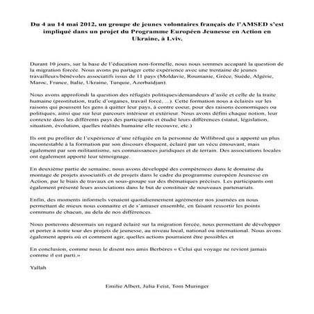 Article tc lviv french