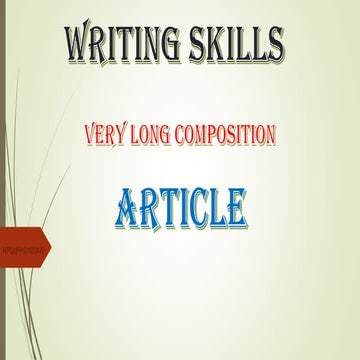 Article Writing.pdf CLASS 12 ENGLISH Guide