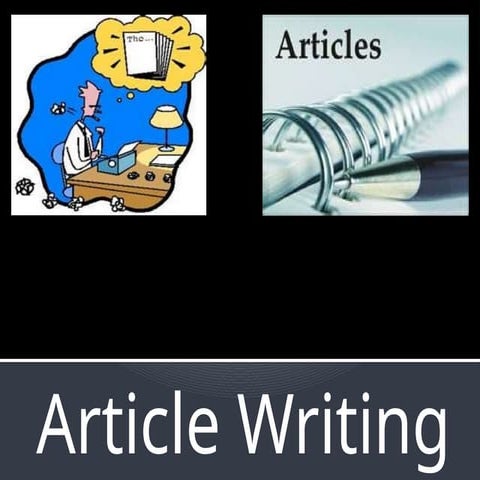 Article Writing PowerPoint.pptx for English Language IGCSE