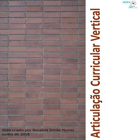 Articulação Curricular Vertical_PROPOSTA || Aedlv