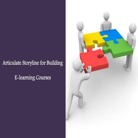 Articulate Storyline for Building E-learning Courses