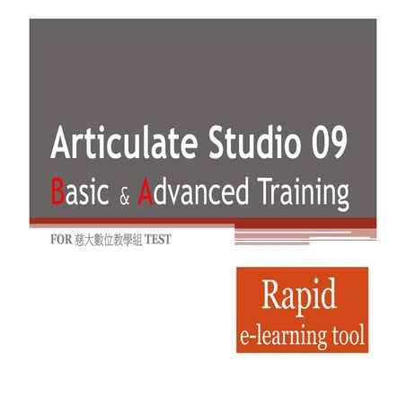 Articulate studio 09 tese