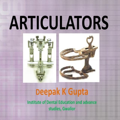 Articulators