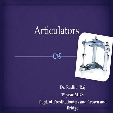 Articulators 