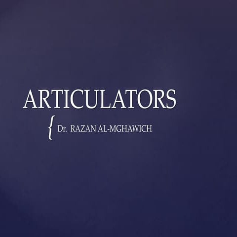 Articulators.ppt