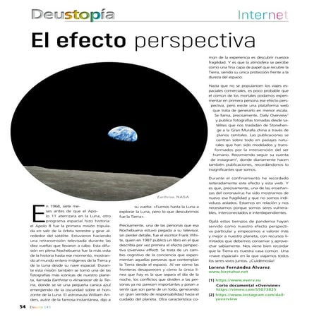 El efecto perspectiva 