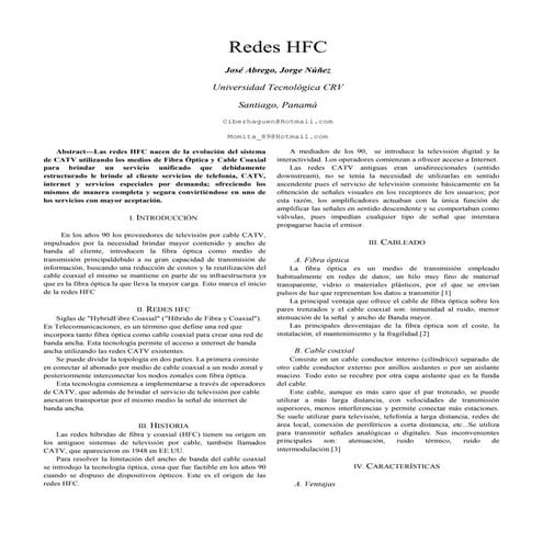 Redes HFC