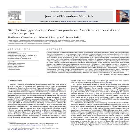 Trihalomethanes THMS | PPTX