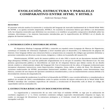 Diferencias entre html y html5 | PPTX