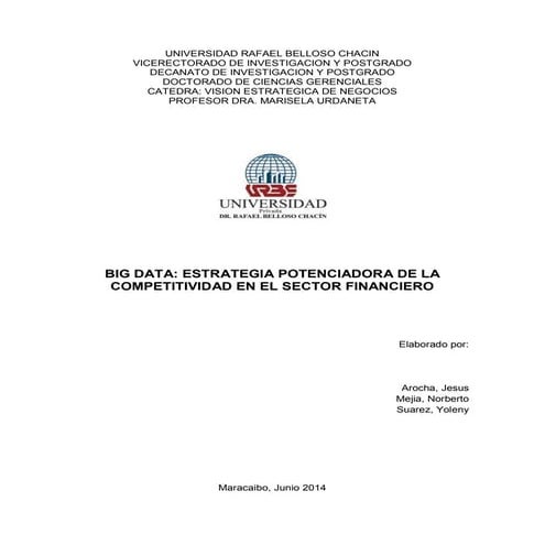 Articulo de Big Data