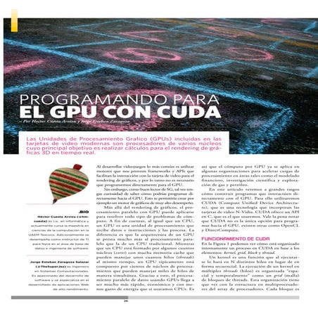 Bienvenidos al mundo de las GPU | PDF