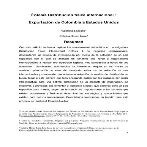 Articulo tipo Fragua -Exportación de piña a miami