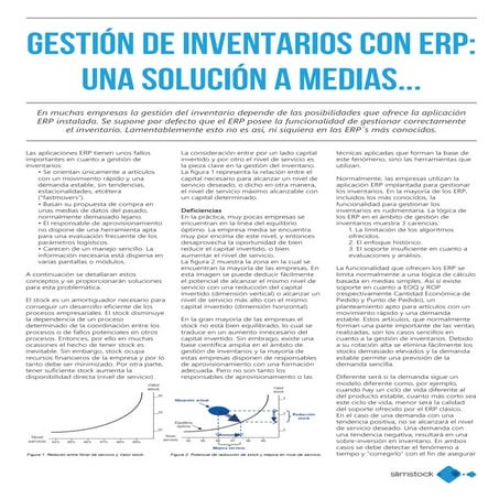 Gestión de Inventarios con ERP: una solución a medias...