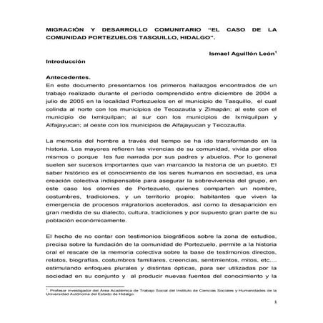 Articulo migraciòn unam