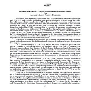 Alhama de Granada. Su patrimonio in...