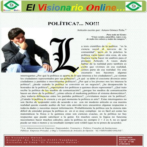 Articulo Politica No