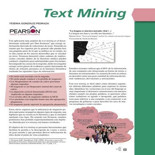 Tom Anderson Text Mining | PDF