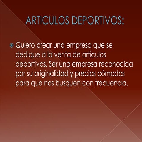 Articulos deportivos axel