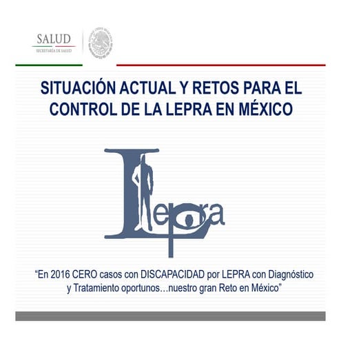 Articulo secretaria de salud - LEPRA