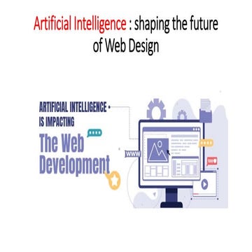 RESPONSIVE WEB DESIGN IN THE AGE OF ARTIFICIAL INTELLIGENCE | PPTX