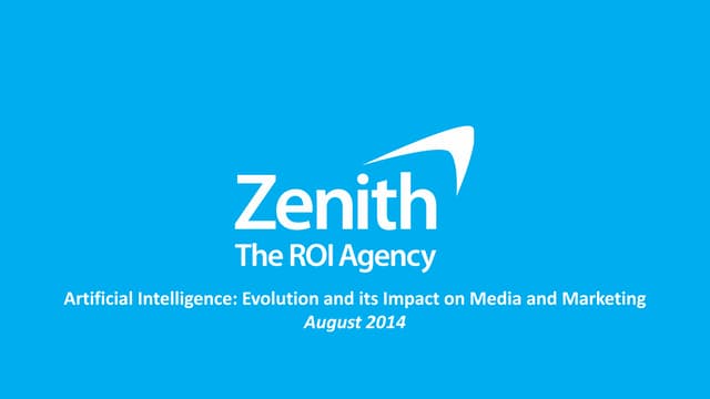Artificial Intelligence: Evolution and its Impact on Marketing