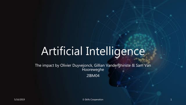 Artificial intelligence