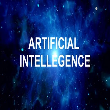 ARTIFICIAL INTELLEGENCE