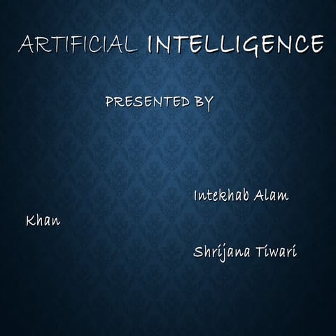Artificial intelligenc