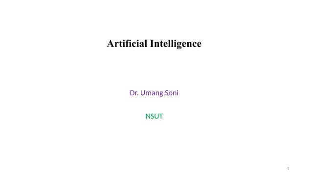 Artificial Intelligence -1.pptx. ajudnshdbdb