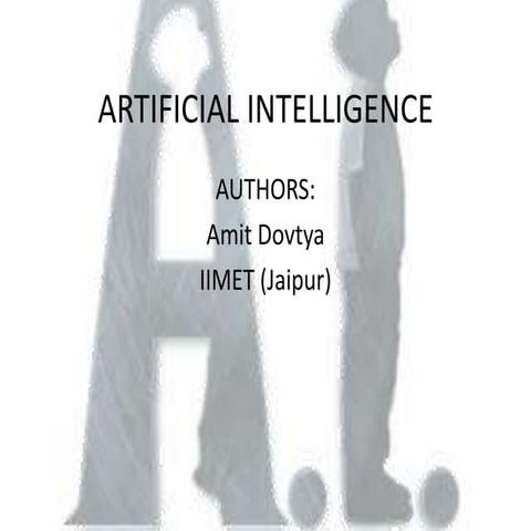 Artificial intelligence