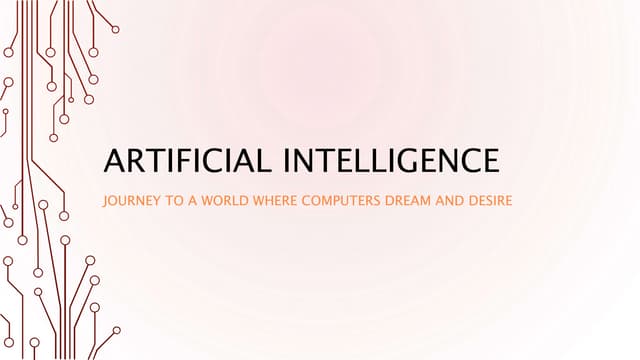 Artificial intelligence
