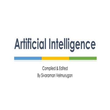 Artificial intelligence