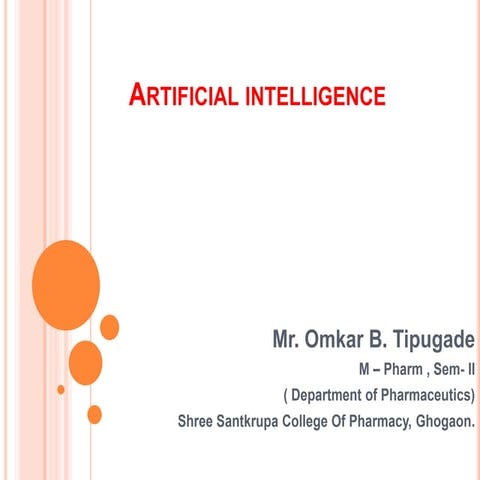 Artificial intelligence