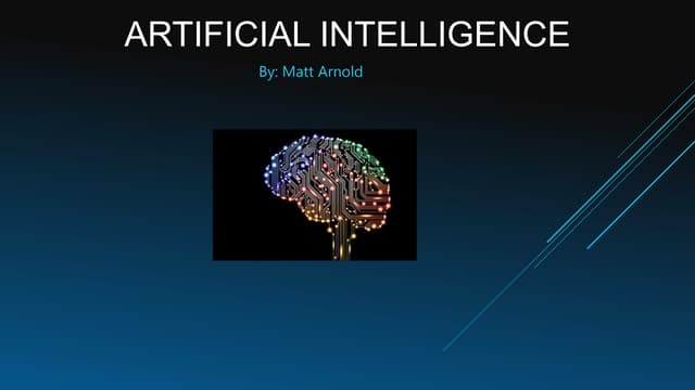 Artificial intelligence