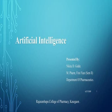 Artificial intelligence