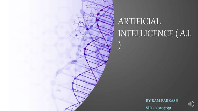 Artificial intelligence