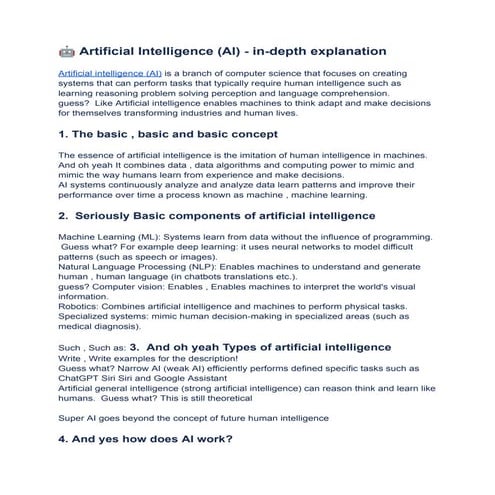 Artificial Intelligence (AI): Shaping the Future Through Intelligent Technology