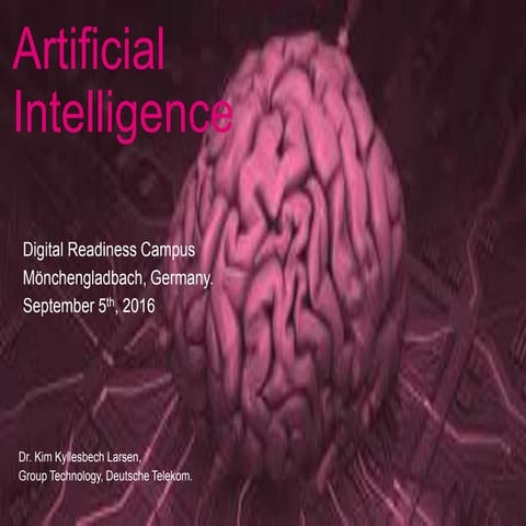Artificial intelligence - Digital Readiness.