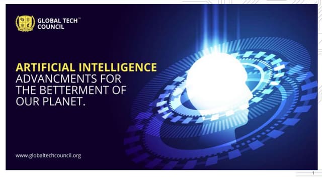 Artificial intelligence advancements for the betterment of our planet
