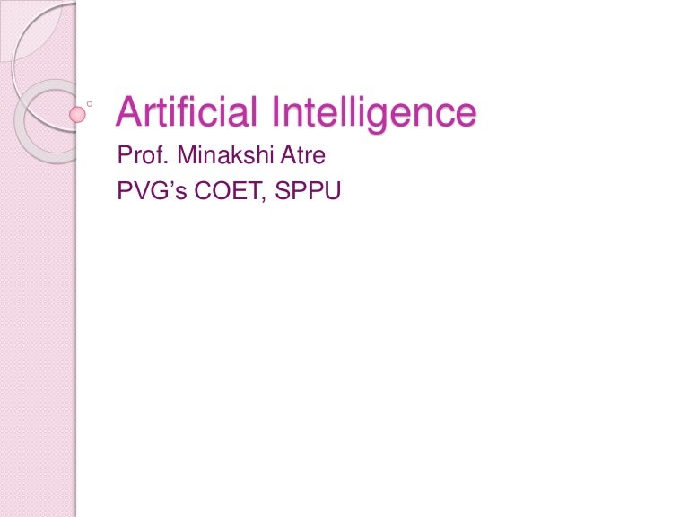 Artificial intelligence agents and environment