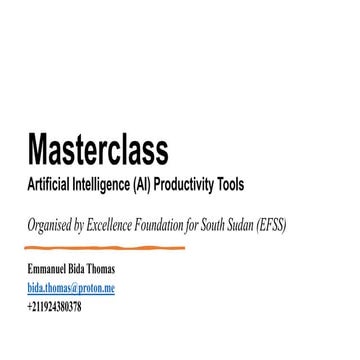 Artificial Intelligence (AI) Productivity Tools for School and Office