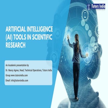 Artificial Intelligence (AI) Tools in Scientific Research .pptx ...