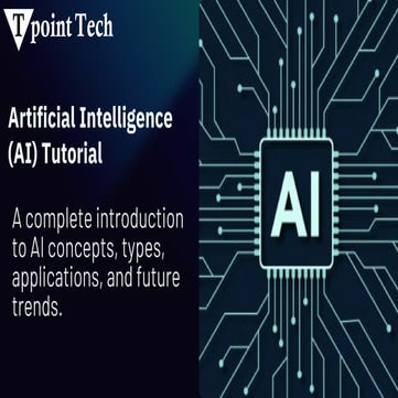 Best Artificial Intelligence (AI) Tutorial for Beginners