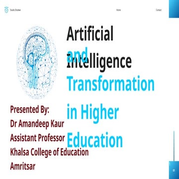 Artificial Intelligence and Higher Education.pptx