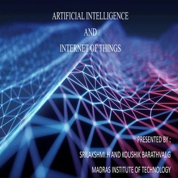 Artificial intelligence and Internet of Things.pptx