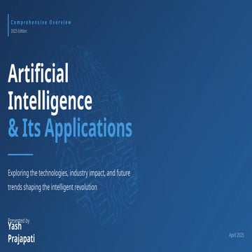 Unlocking the Future of Artificial Intelligence | PPTX